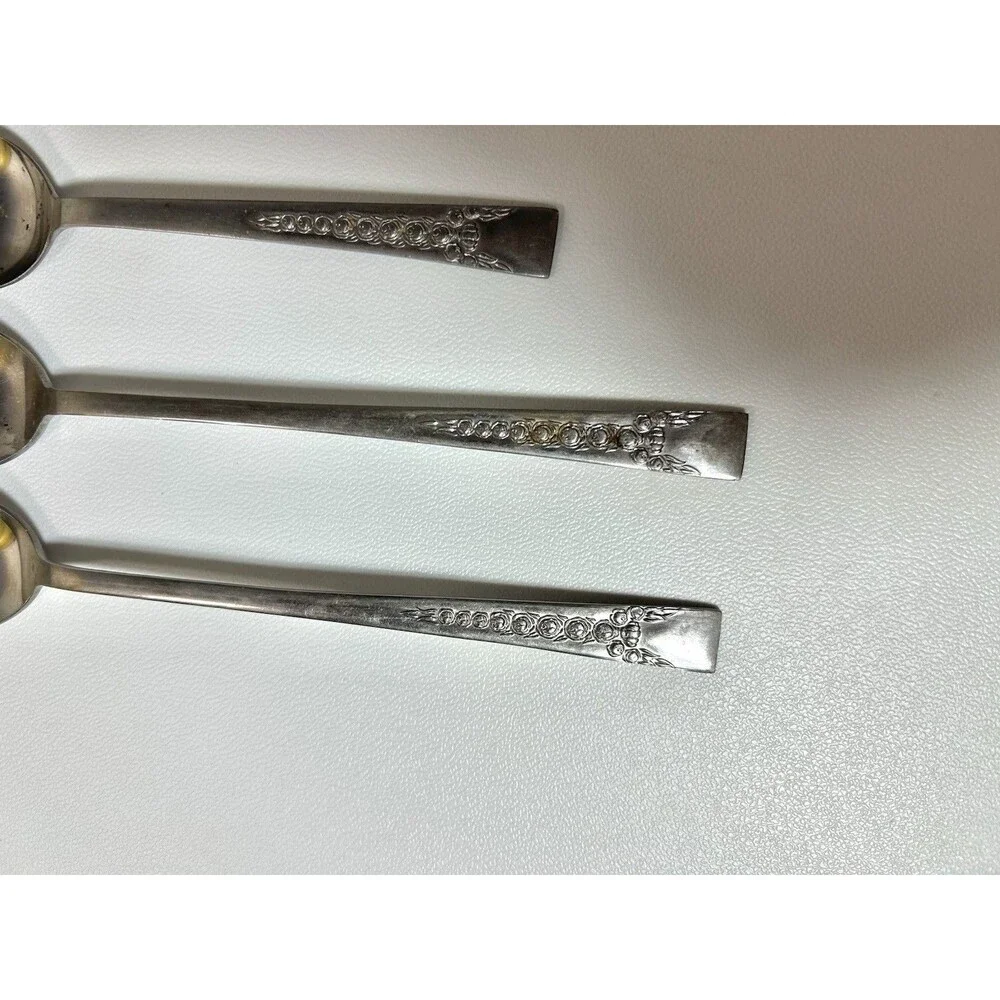 Lot Of 10 pc Mismatched Spoons, Fork Silverware See Pics Gata Superior Stainless